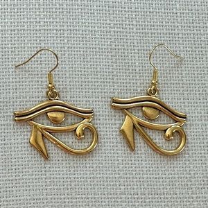 New - Eye of Horus Evil Eye Dangle earrings